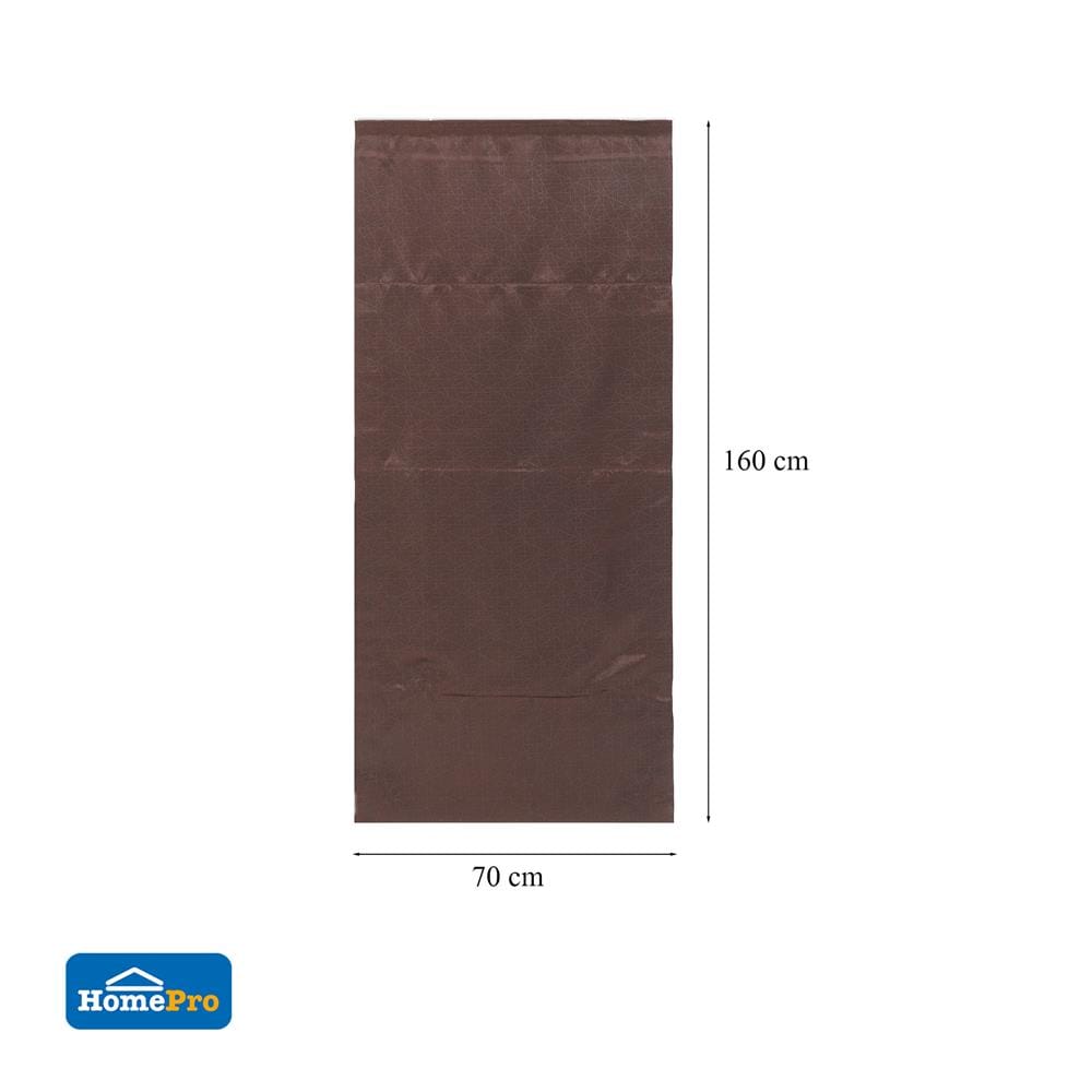 ผ้าม่านพับ HOME LIVING STYLE LACIA UV 70x160 ซม. สีน้ำตาล