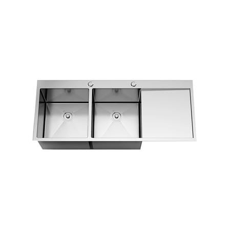 ซิงค์ฝัง 2หลุม 1ที่พัก LTP DT12050 สเตนเลส