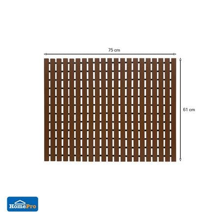 แผ่นกันลื่น HOME LIVING STYLE CARLIN 75X61 ซม. สีน้ำตาล_5