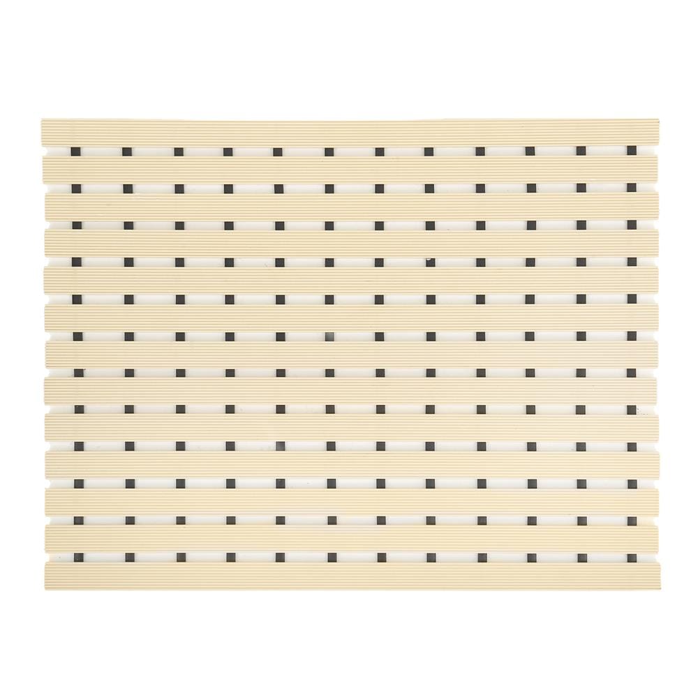 แผ่นกันลื่น HOME LIVING STYLE CARLIN 46X61 ซม. สีครีม