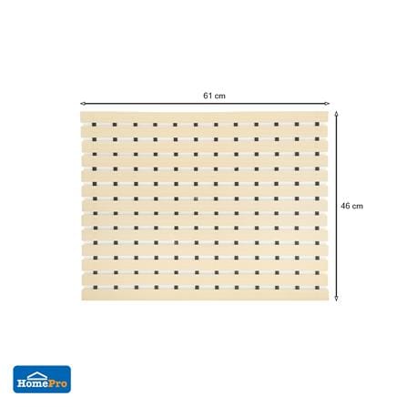 แผ่นกันลื่น HOME LIVING STYLE CARLIN 46X61 ซม. สีครีม_7