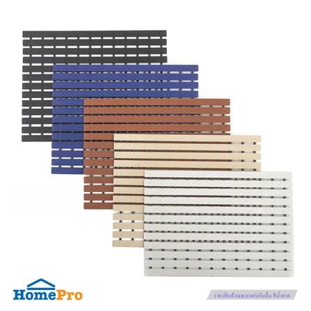 แผ่นกันลื่น HOME LIVING STYLE CARLIN 46X61 ซม. สีน้ำตาล_4