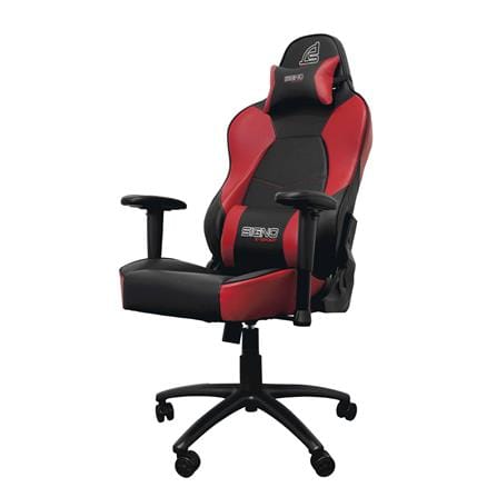 D.I.Y. เก้าอี้เกมมิ่ง SIGNO BRANCO GC-207BR สีดำ/แดง_0