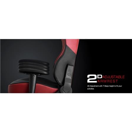 D.I.Y. เก้าอี้เกมมิ่ง SIGNO BRANCO GC-207BR สีดำ/แดง_7