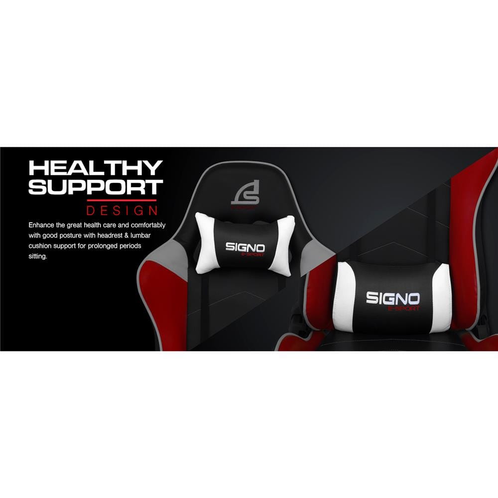 D.I.Y. เก้าอี้เกมมิ่ง SIGNO BAROCK GC-202BW สีดำ/ขาว
