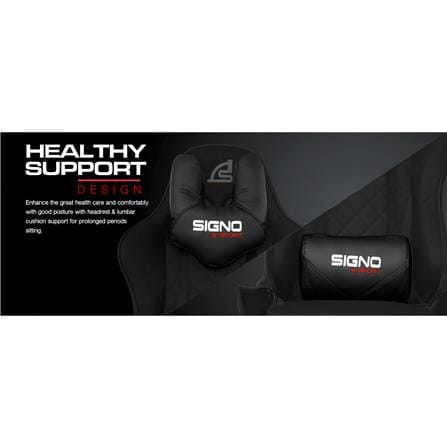 D.I.Y. เก้าอี้เกมมิ่ง SIGNO BLACKER GC-205BLK สีดำ_10