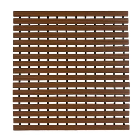 แผ่นกันลื่น HOME LIVING STYLE CARLIN 61X61 ซม. สีน้ำตาล