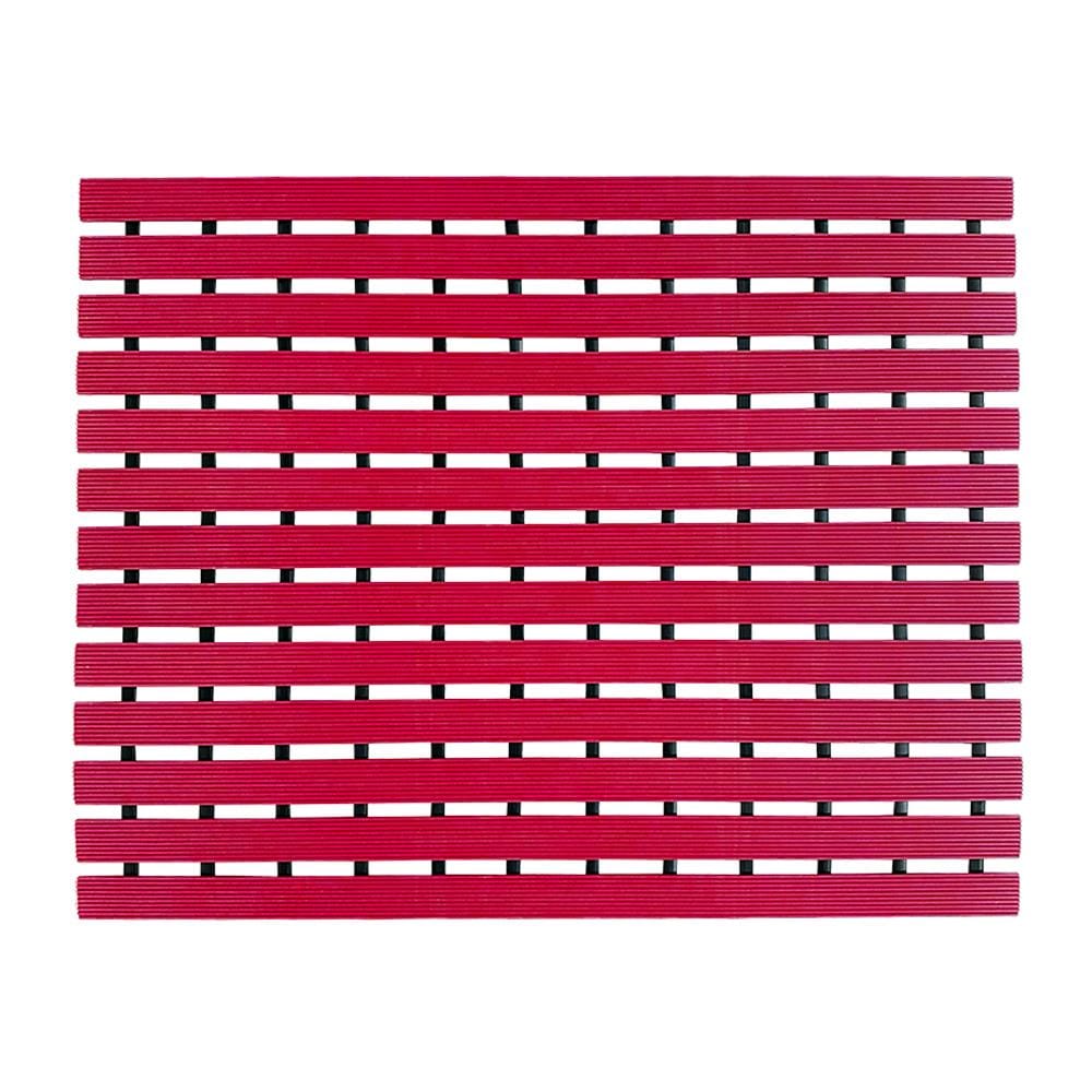 แผ่นกันลื่น HOME LIVING STYLE CARLIN 46X61 ซม. สีแดง