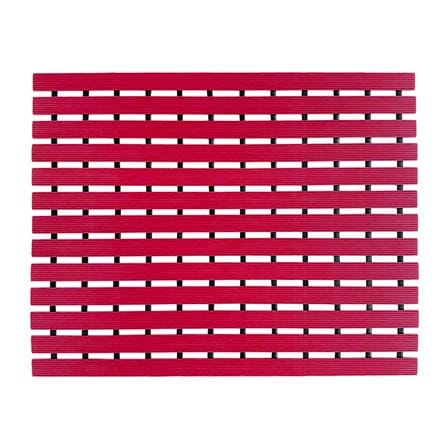 แผ่นกันลื่น HOME LIVING STYLE CARLIN 46X61 ซม. สีแดง