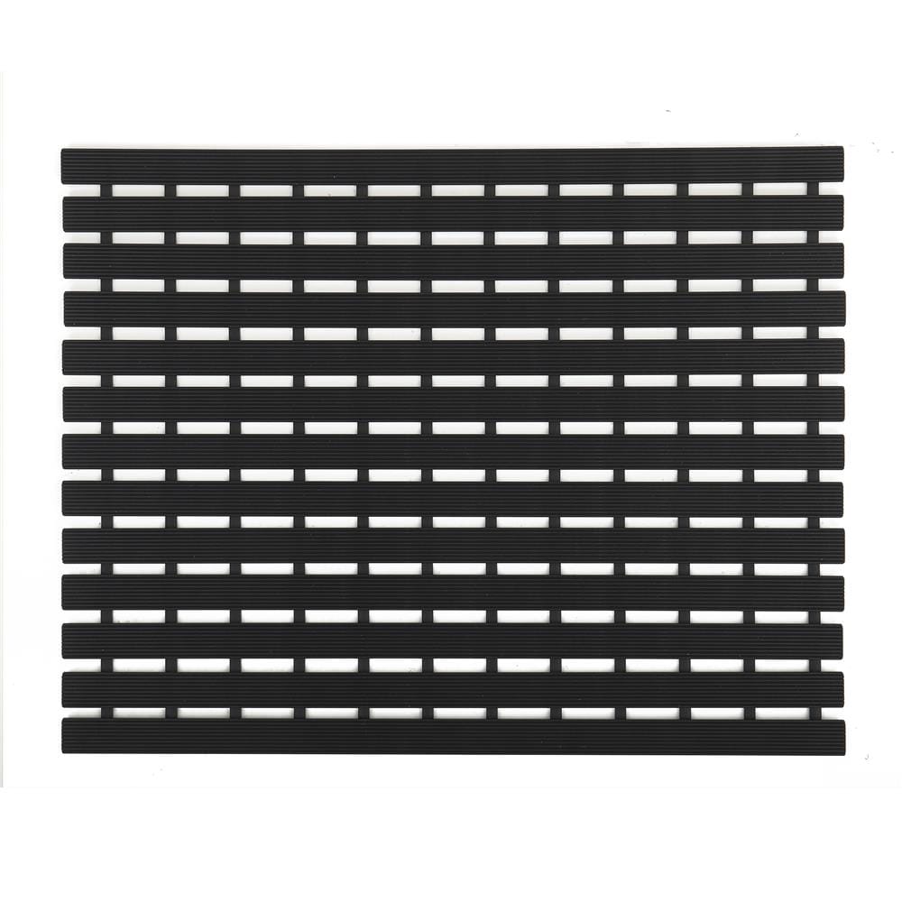 แผ่นกันลื่น HOME LIVING STYLE CARLIN 46X61 ซม. สีดำ