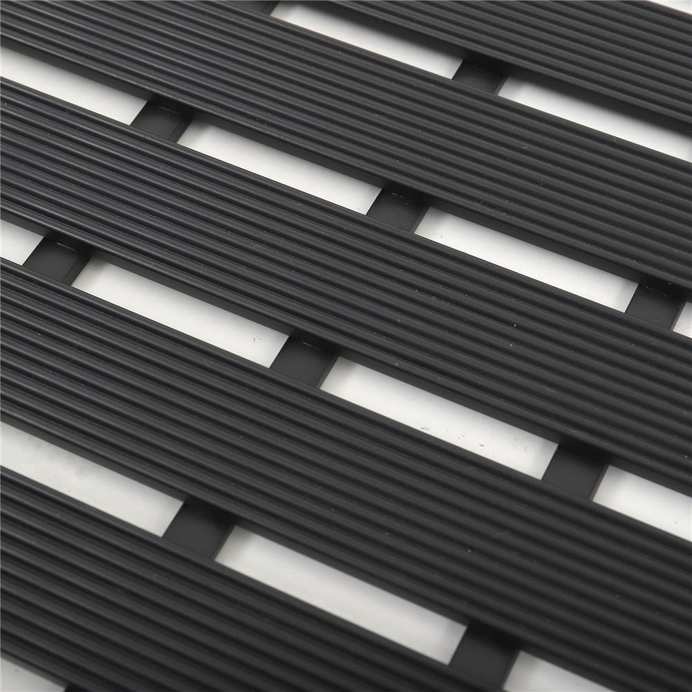 แผ่นกันลื่น HOME LIVING STYLE CARLIN 46X61 ซม. สีดำ