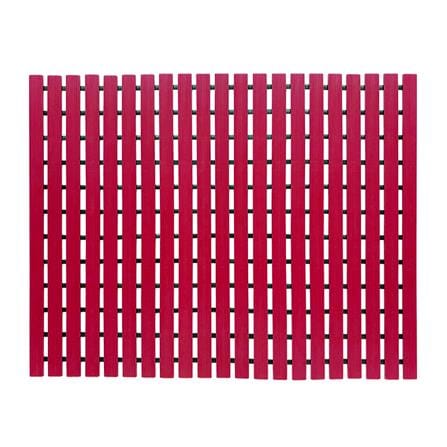 แผ่นกันลื่น HOME LIVING STYLE CARLIN 75X61 ซม. สีแดง