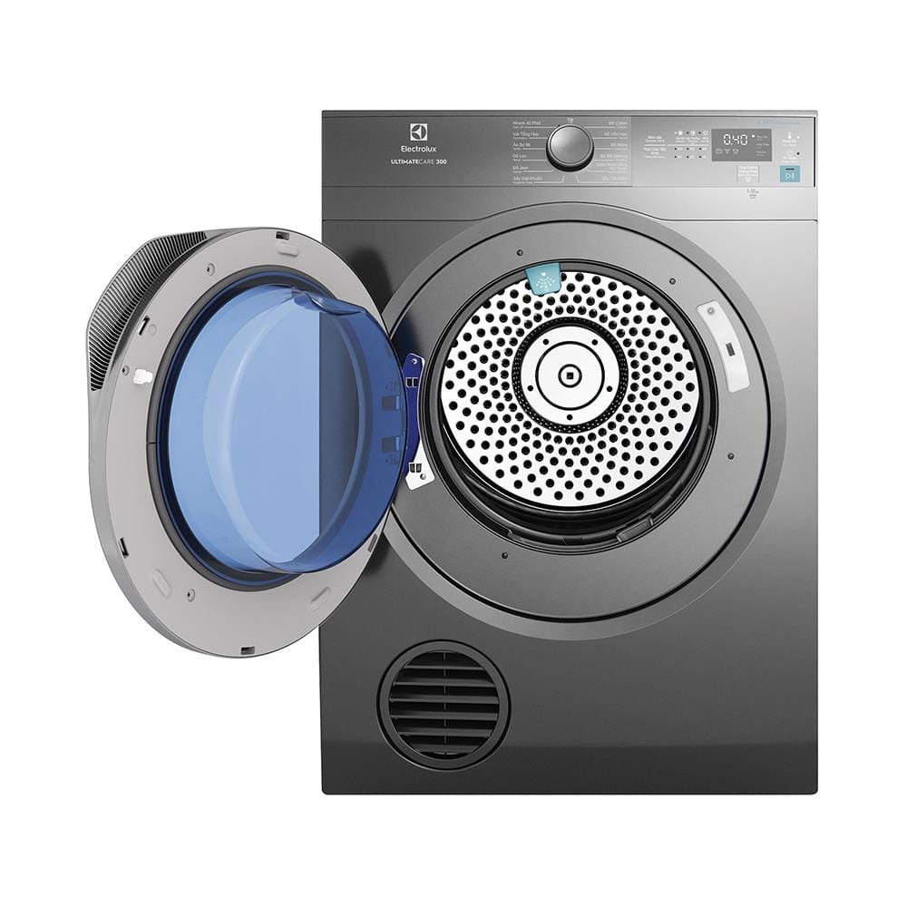 เครื่องอบผ้าฝาหน้า ELECTROLUX EDS854N3SB 8.5 กก.+ขาตั้ง
