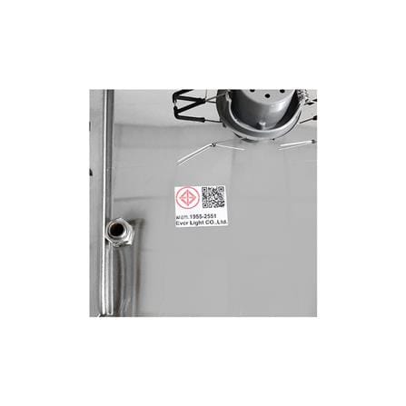 ไฟถาด LED EVL CFC-11054 70 วัตต์ DAYLIGHT/COOL WHITE/WARM WHITE สีใส/เงิน 2 หัว_4