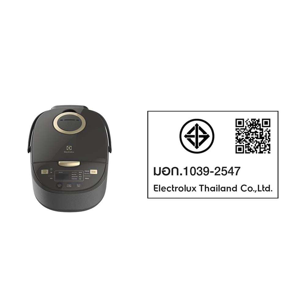 หม้อหุงข้าว DIGITAL ELECTROLUX E7RC1-650K 1.80ลิตร