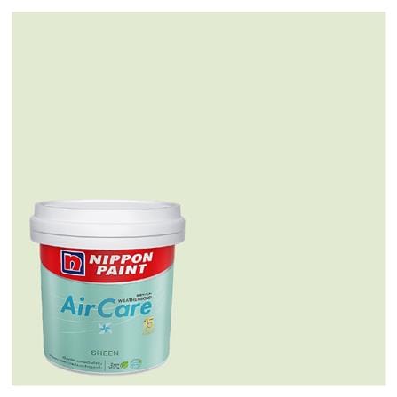 สีน้ำทาภายใน ชนิดเนียน NIPPON PAINT AIR CARE BASE A NPOW1074P สี GREEN WHIMSEY 9 ลิตร_0