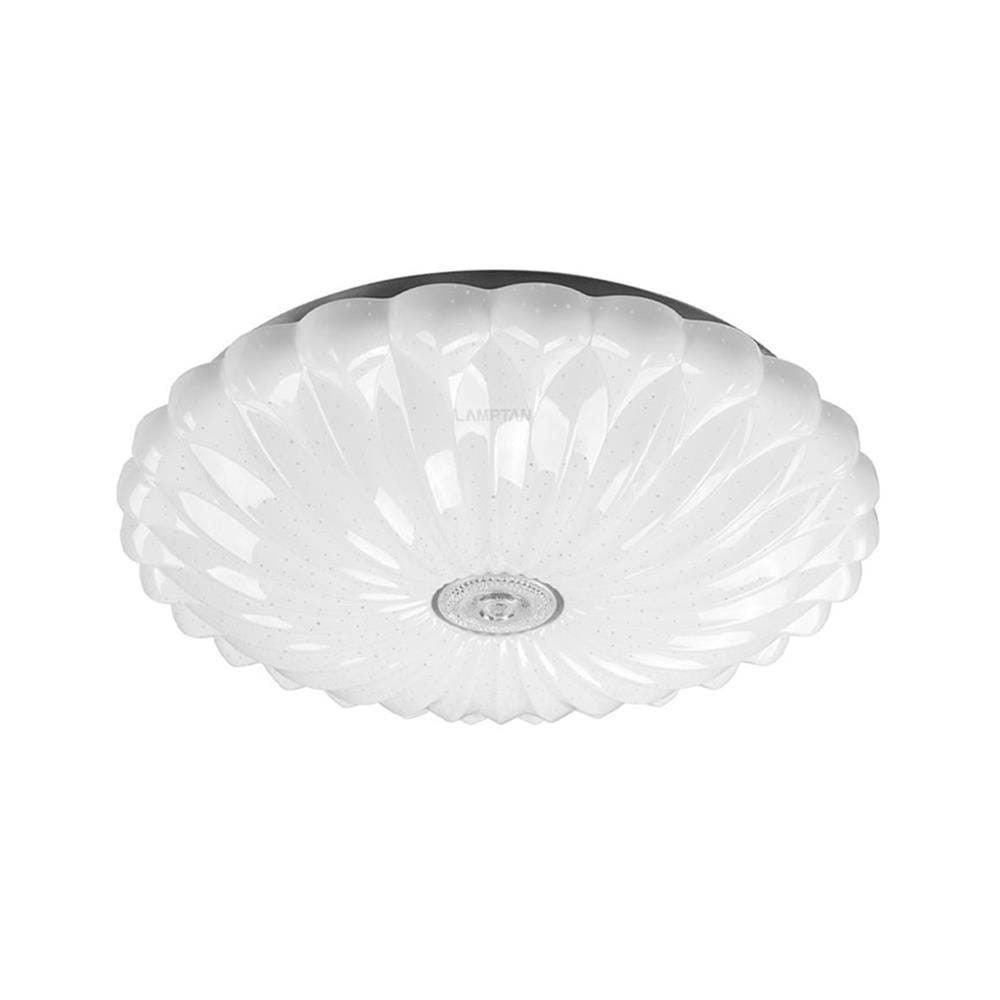 ไฟเพดาน LED LAMPTAN SUNFLOWER 15 นิ้ว 36 วัตต์ DAYLIGHT/COOL WHITE/WARM WHITE สีขาว