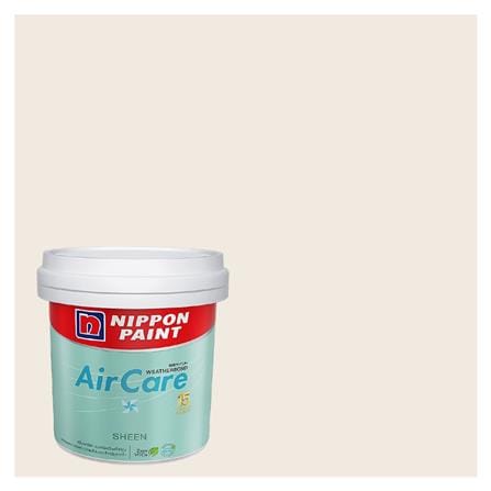 สีน้ำทาภายใน ชนิดเนียน NIPPON PAINT AIR CARE BASE A NPOW1004P สี WHITE LACE 9 ลิตร_0