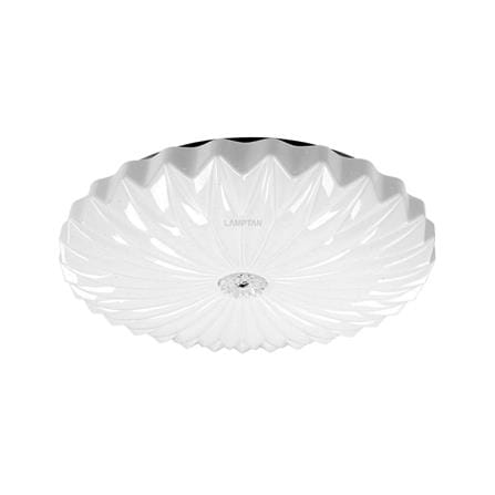 ไฟเพดาน LED LAMPTAN LOTUS 19.5 นิ้ว 50 วัตต์ DAYLIGHT/COOL WHITE/WARM WHITE สีขาว_1
