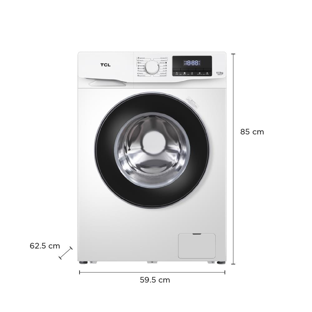 เครื่องซักผ้าฝาหน้า TCL P611FLW 11 กก. 1400 RPM อินเวอร์เตอร์