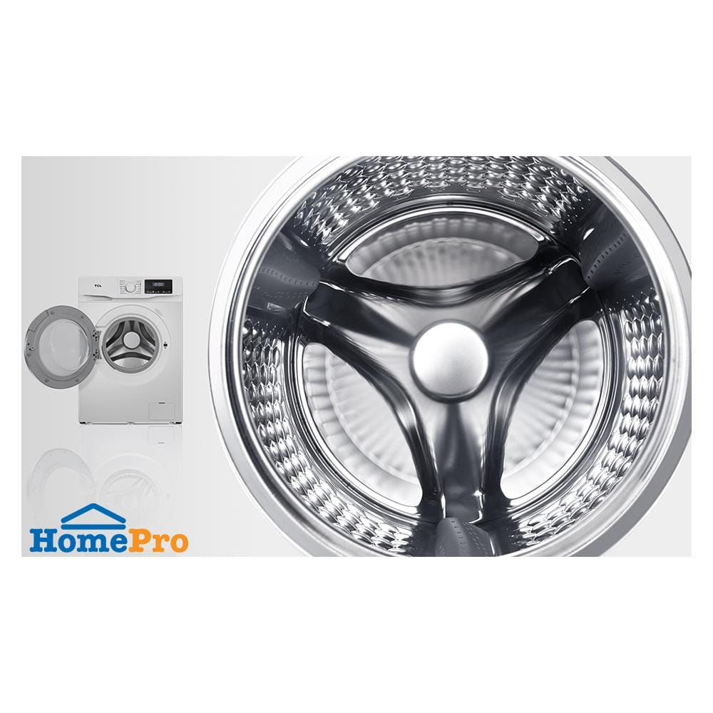 เครื่องซักผ้าฝาหน้า TCL P611FLW 11 กก. 1400 RPM อินเวอร์เตอร์