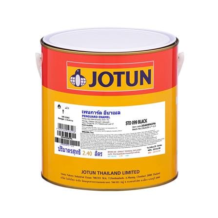 สีอุตสาหกรรม JOTUN PENGUARD ENAMEL A สีดำ #0099 2.4 ลิตร_0