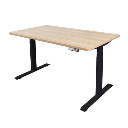 D.I.Y. โต๊ะทำงานปรับระดับ BEWELL ERGO 160x80 ซม. สีโอ๊ค/ดำ