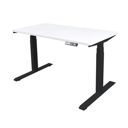 D.I.Y. โต๊ะทำงานปรับระดับ BEWELL ERGO 160X80 ซม. สีขาว/ดำ_0