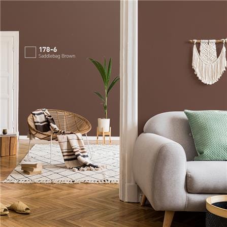 สีน้ำทาภายใน ชนิดกึ่งเงา BEGER AIRFRESH GOLD BASE D 178-6 สี SADDLEBAG BROWN 9 ลิตร_1