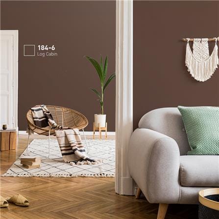 สีน้ำทาภายใน ชนิดกึ่งเงา BEGER AIRFRESH GOLD BASE D 184-6 สี LOG CABIN 9 ลิตร_1