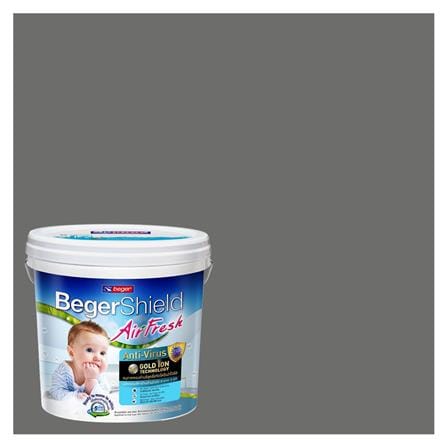 สีน้ำทาภายใน ชนิดกึ่งเงา BEGER AIRFRESH GOLD BASE D 141-5 สี INNISWOOD 9 ลิตร