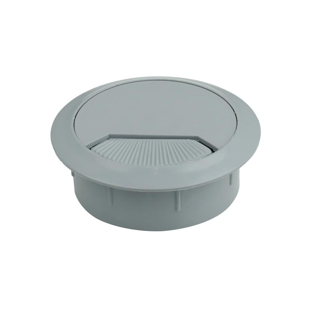 ช่องร้อยสายไฟกลม DEXZON CC-1O สีเทา
