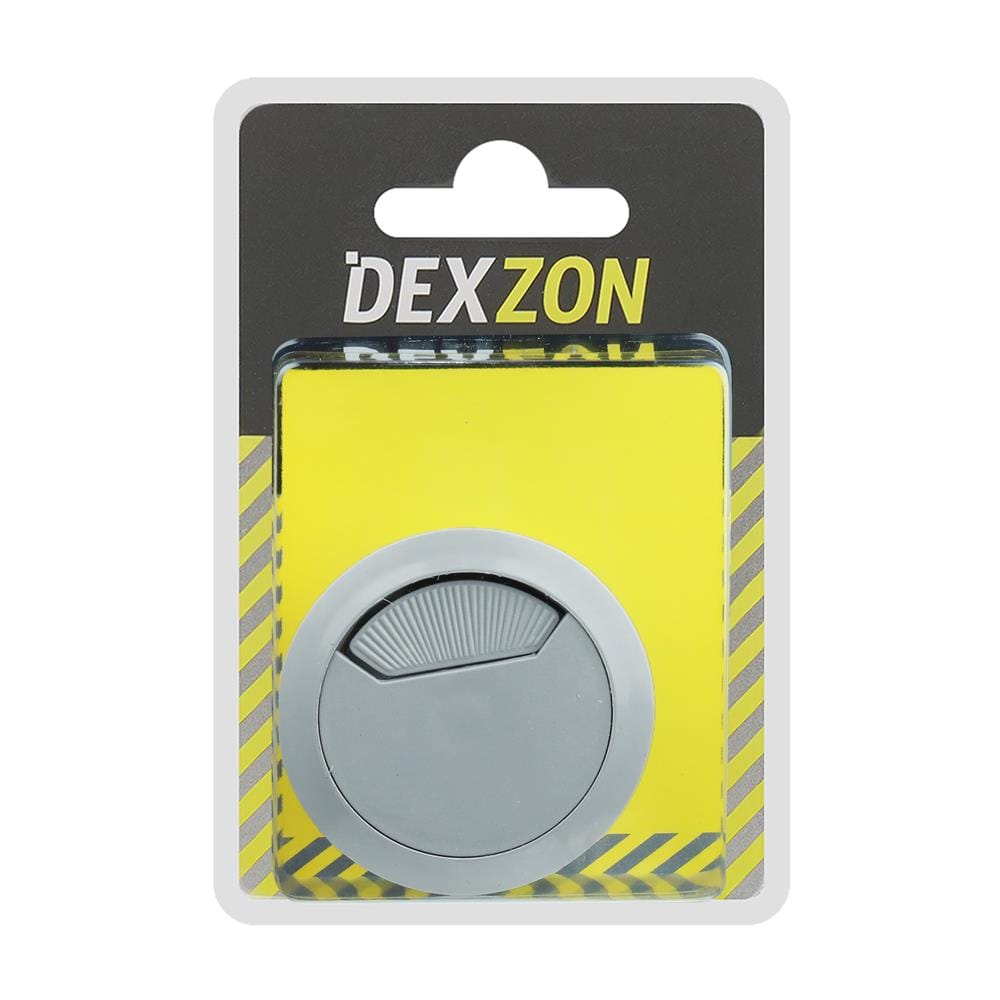 ช่องร้อยสายไฟกลม DEXZON CC-1O สีเทา