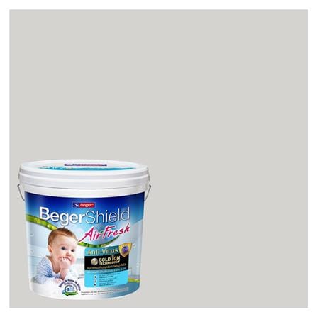 สีน้ำทาภายใน ชนิดกึ่งเงา BEGER AIRFRESH GOLD BASE A 141-1 สี KNIGHT'S NIGHT 9 ลิตร