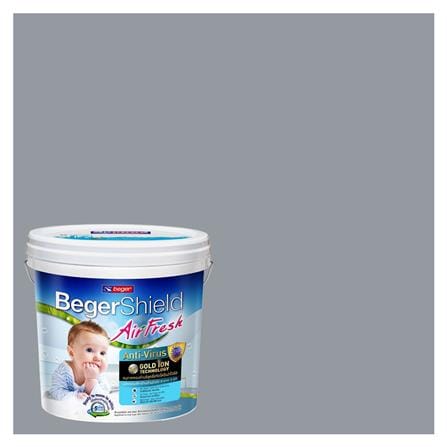 สีน้ำทาภายใน ชนิดกึ่งเงา BEGER AIRFRESH GOLD BASE C 135-4 สี MID WINTER 9 ลิตร