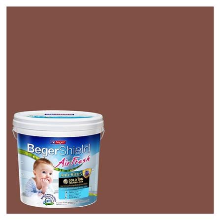 สีน้ำทาภายใน ชนิดกึ่งเงา BEGER AIRFRESH GOLD BASE D 181-6 สี WILD HORIZONS 9 ลิตร_0