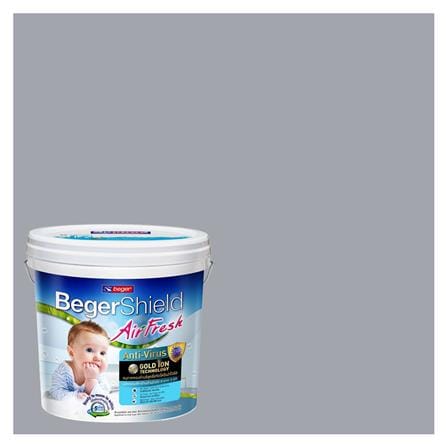 สีน้ำทาภายใน ชนิดกึ่งเงา BEGER AIRFRESH GOLD BASE B 134-2 สี GULL WING 9 ลิตร_0