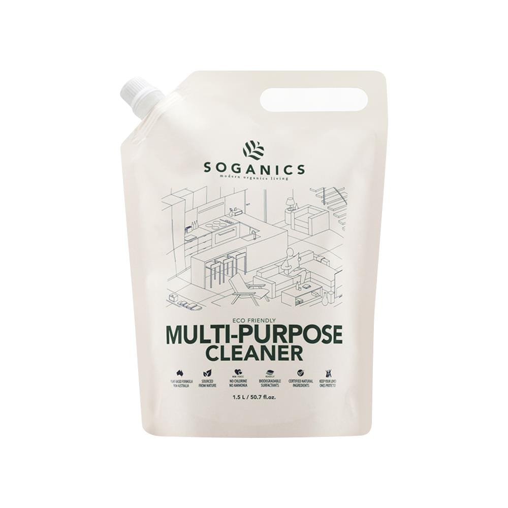 รีฟิลน้ำยาทำความสะอาดอเนกประสงค์ SOGANICS 1.5 ลิตร