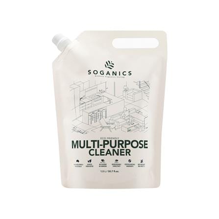 รีฟิลน้ำยาทำความสะอาดอเนกประสงค์ SOGANICS 1.5 ลิตร