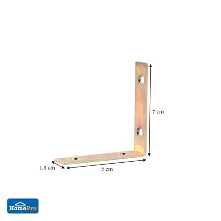 เหล็กฉากตัว L DEXZON SA-1570 15X70 มม. 4 รู แพ็ก 5 ชิ้น_3