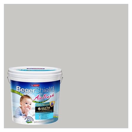 สีน้ำทาภายใน ชนิดกึ่งเงา BEGER AIRFRESH GOLD BASE A 141-2 สี SILVER SIDE 9 ลิตร