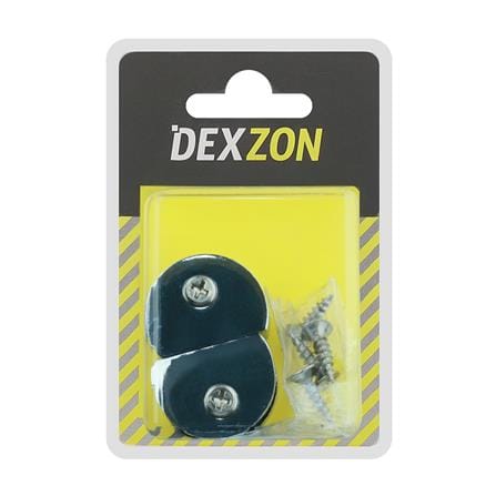 ปุ่มรับชั้น DEXZON GF-29CR-SKP สีโครม แพ็ก 2 ชิ้น_2
