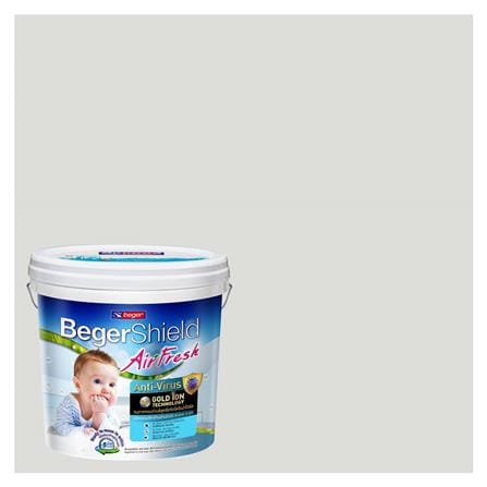 สีน้ำทาภายใน ชนิดกึ่งเงา BEGER AIRFRESH GOLD BASE A 143-1 สี GRAND FORKS 9 ลิตร_0