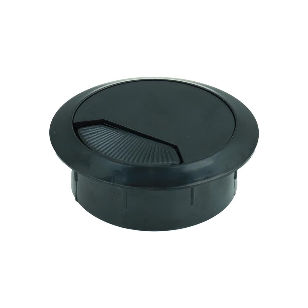 ช่องร้อยสายไฟกลม DEXZON CC-10 สีดำ