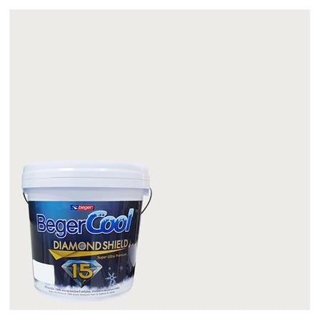 สีน้ำทาภายนอก BEGER COOL DIAMONDSHIELD 15 สี BALTIC BLACK #135-1 กึ่งเงา 9 ลิตร_0