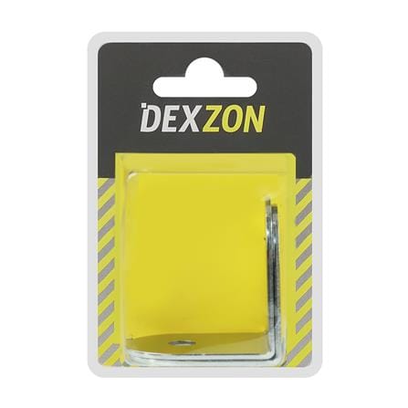 เหล็กฉากตัว L DEXZON TA-005 SV 2 รู แพ็ก 2 ชิ้น_2