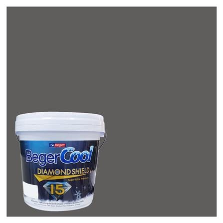 สีน้ำทาภายนอก BEGER COOL DIAMONDSHIELD 15 สี THORWOOD #140-5 กึ่งเงา 9 ลิตร_0