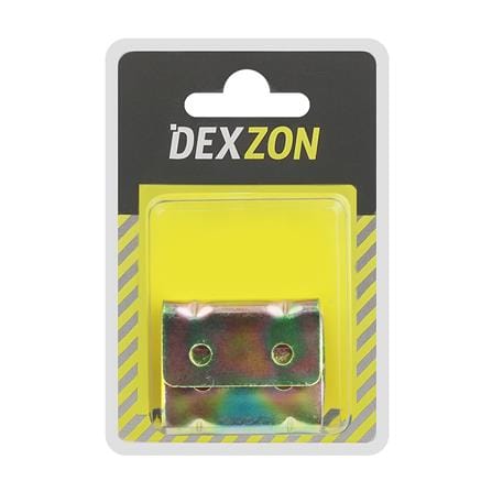 เหล็กฉากตัว L DEXZON SA-4H 4 รู แพ็ก 4 ชิ้น_2