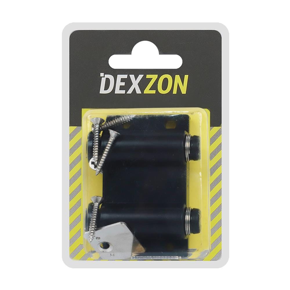 กันชนแม่เหล็ก กระเด้งคู่ DEXZON DM-30 สีดำ