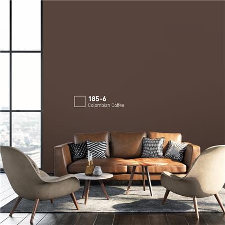 สีน้ำทาภายนอก BEGER COOL DIAMONDSHIELD 15 สี COLOMBIAN COFFEE #185-6 กึ่งเงา 9 ลิตร_1